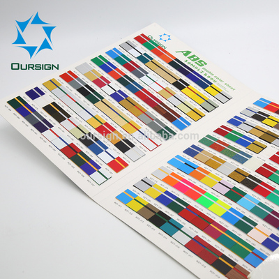 ABS double color sheet